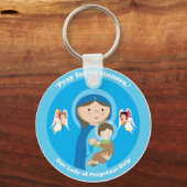 Onze Dame van Perpetual Help Sleutelhanger (Voorkant)