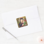 Onze Dame van Perpetual Help Vierkante Sticker (Envelop)