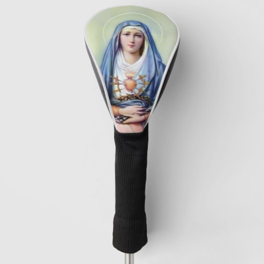 Onze dame van Sorrows Golfheadcover (Voorkant)