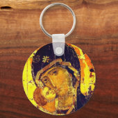 Onze dame van Vladimir Sleutelhanger (Voorkant)