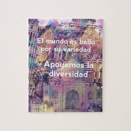 Onze diversiteit maakt ons bijzonder legpuzzel (Verticaal)