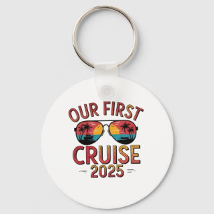 Onze eerste cruise 2025 zomerreis matching sleutelhanger