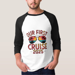 Onze eerste cruise 2025 zomerreis matching t-shirt