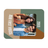 Onze eerste gepersonaliseerde foto magneet (Horizontaal)