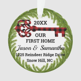 Onze eerste huisorganisatie ornament