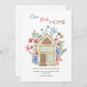 Onze eerste Kaarten voor thuisverhuizingen (Voorkant / Achterkant)