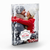 Onze eerste kerst. Aangepast fotoblok (Links)