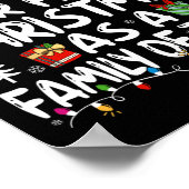 Onze eerste kerst als een gezin van drie 2024 nieu poster (Hoek)