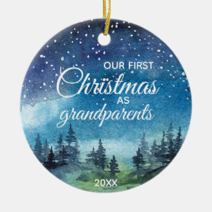 Onze eerste kerst als grootouders Ornament