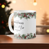Onze eerste kerst als Mr & Mrs Keepsake Koffiemok