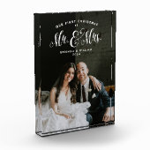 Onze eerste kerst als pasgetrouwd stel Mevrouw en Fotoblokken (Links)