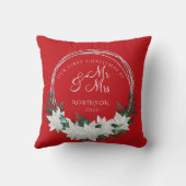 Onze eerste kerst als pasgetrouwden kussen (Achterkant)