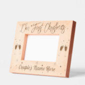 Onze eerste kerst gegraveerde lijstjes (Links)