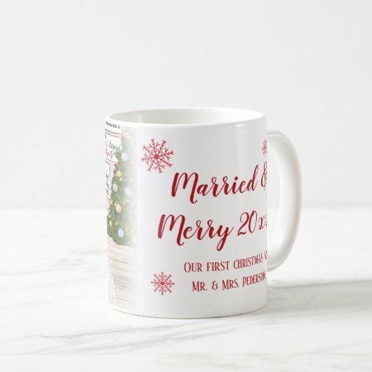 Onze eerste kerst, Married & Merry, Mr & Mrs Mok (Voorkant rechts)