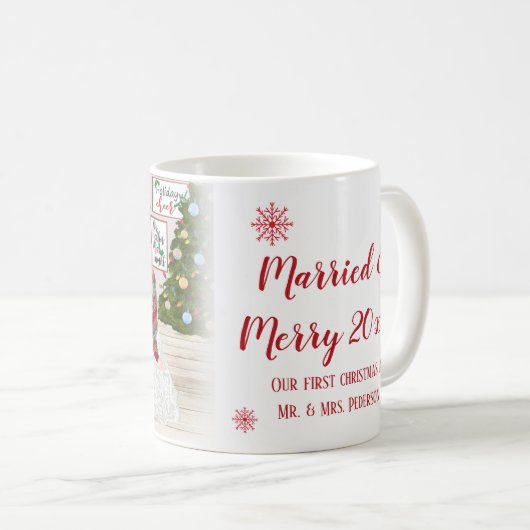 Onze eerste kerst, Married & Merry, Mr & Mrs Mok (Voorkant rechts)