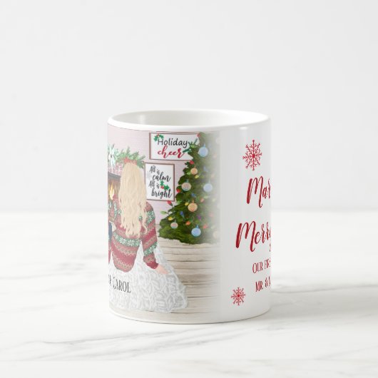 Onze eerste kerst, Married & Merry, Mr & Mrs Mok (Center)