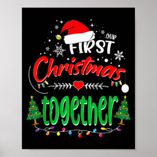 Onze eerste kerst samen 2021 1e kerst poster