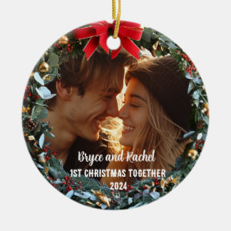 Onze eerste kerst samen gepersonaliseerd Ornament