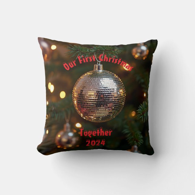 Onze eerste kerst samen  kussen (Voorkant)