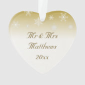 Onze eerste kerst samen ornament (achterkant)