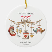Onze Eerste Kerst Verloving Mooie Ring Datum Vogel