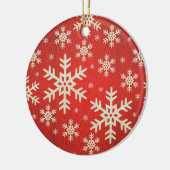 Onze eerste kerst voor paren Circle Ornament (Links)