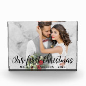 Onze eerste Kerstbruiloft Fotoblokken (Voorkant)