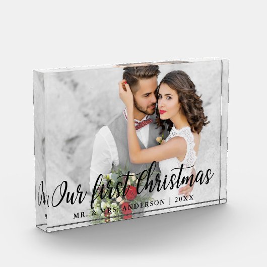 Onze eerste Kerstbruiloft Fotoblokken (Links)