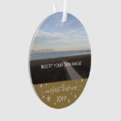 Onze eerste kerstfoto ornament (voorkant)