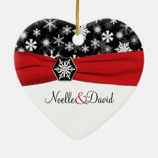 Onze eerste kerstkeepaardse versiering keramisch ornament (Achterkant)