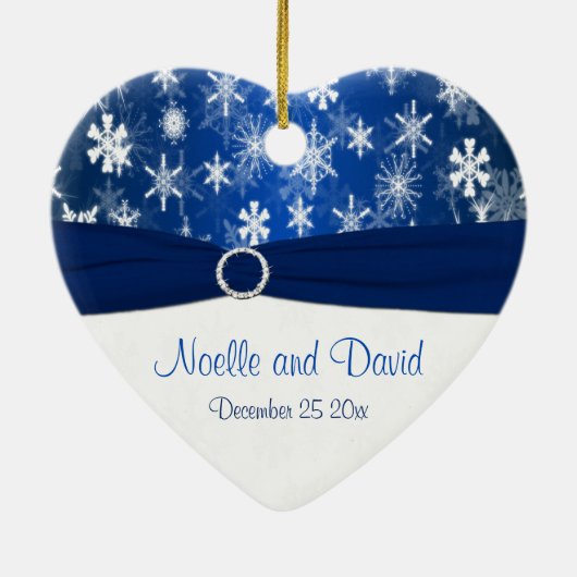 Onze eerste kerstkeepaardse versiering keramisch ornament (Achterkant)