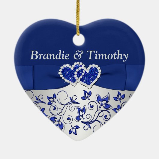 Onze eerste kerstkeepaardse versiering keramisch ornament (Achterkant)