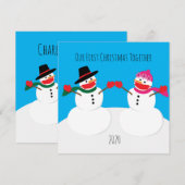 Onze eerste kerstmannen 2020-gezichtsmaskers (Voorkant / Achterkant)