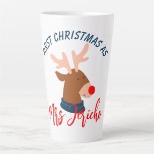 Onze eerste Kerstmis als de heer en mevrouw Pas ge Latte Mok