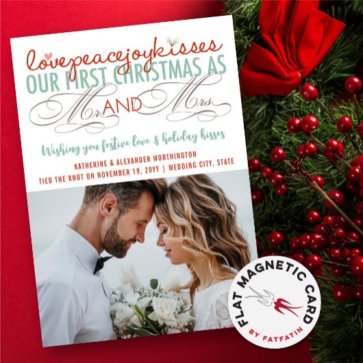 Onze eerste Kerstmis als de heer & mevrouw Foto Ma