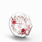 Onze eerste Kerstmis Getrouwd Fotoblokken (Rechts)