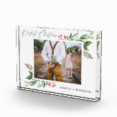 Onze Eerste Kerstmis Hulst Feestelijke Foto (Rechts)