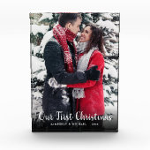 Onze eerste kerstvakantie samen fotoblokken (Voorkant)