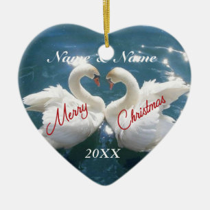 Onze eerste kerstversiering van 2013 op maat gesne keramisch ornament