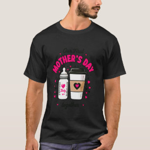 Onze eerste moederdag 2025 Samen eerste moeders T-shirt