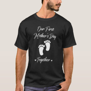 Onze eerste Moederdag Samen Mam 2022 Van Son T-shirt