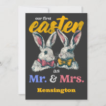 Onze Eerste Pasen Als Mijnheer En Mevrouw Konijn