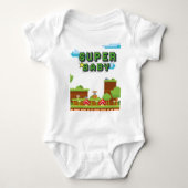 Onze Eerste Vaderdag Nieuwe Papa en Baby Matching Romper (Voorkant)