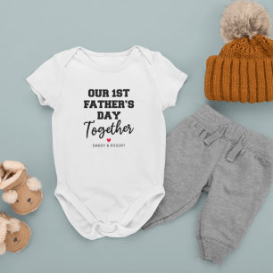 Onze eerste Vaderdag samen Baby-pak Romper