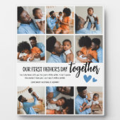 Onze eerste Vaderdag samen! Fotocollage Fotoplaat (Voorkant)