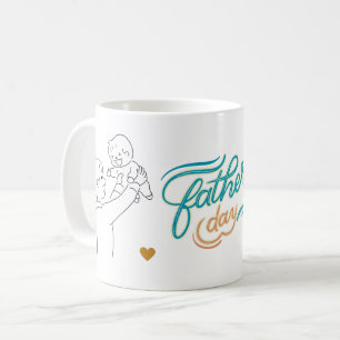 Onze eerste Vaderdag samen - Special Dad Mok