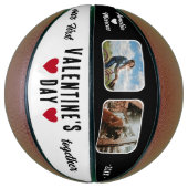 Onze eerste Valentijnsdag samen 2 Foto's Basketbal (Verticaal)