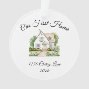 Onze Eerste Woondecoratie, Kerstversiering Ornament