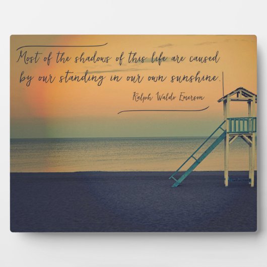 Onze eigen zonneschijn fotoplaat (Voorkant)