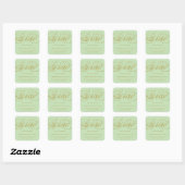ONZE ELEGANTE SCRIPT GRAD | BEDANKT STICKER (Vel)